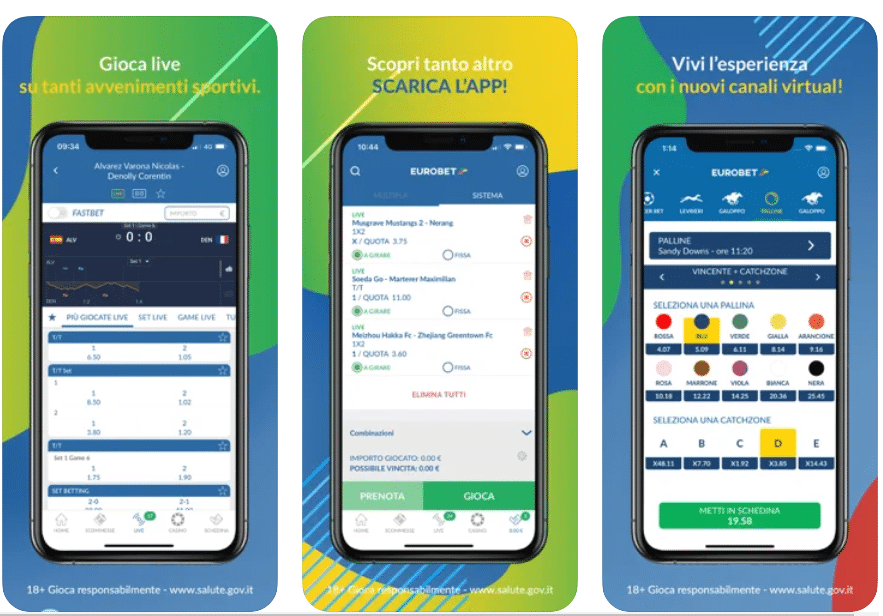 eurobet app livestream