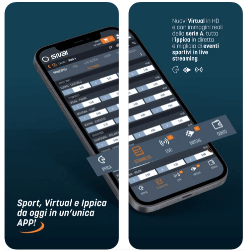 Le caratteristiche della Snai app per chi preferisce giocare da mobile