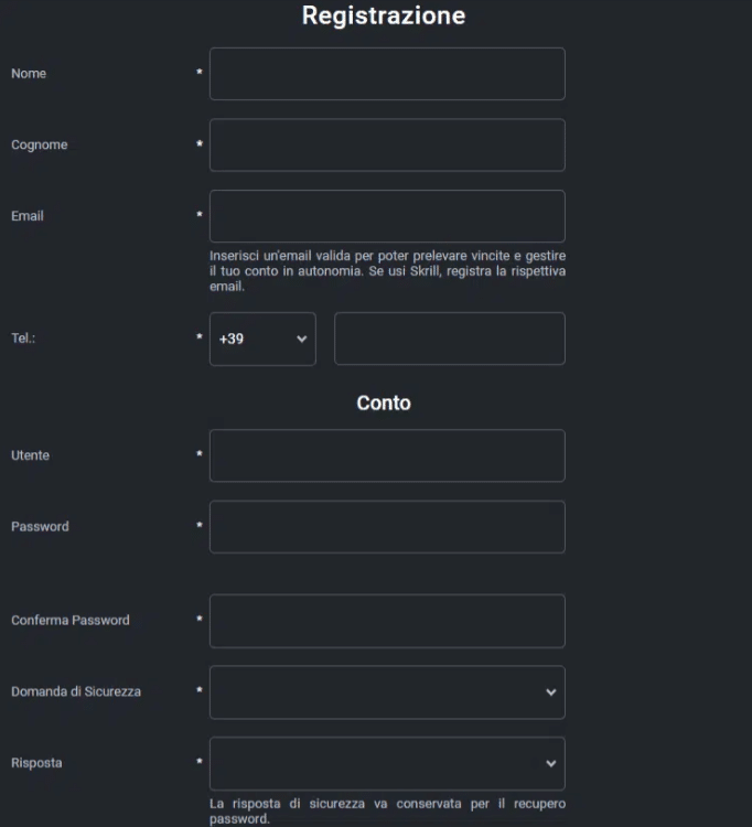 codice negozio planetwin