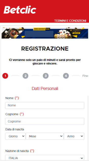 Come effettuare Betclic login dopo la registrazione