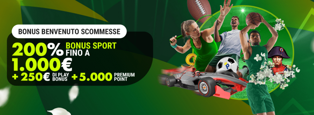 Bonus scommesse Lottomatica