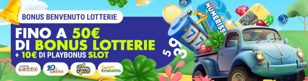 Bonus lotterie Lottomatica