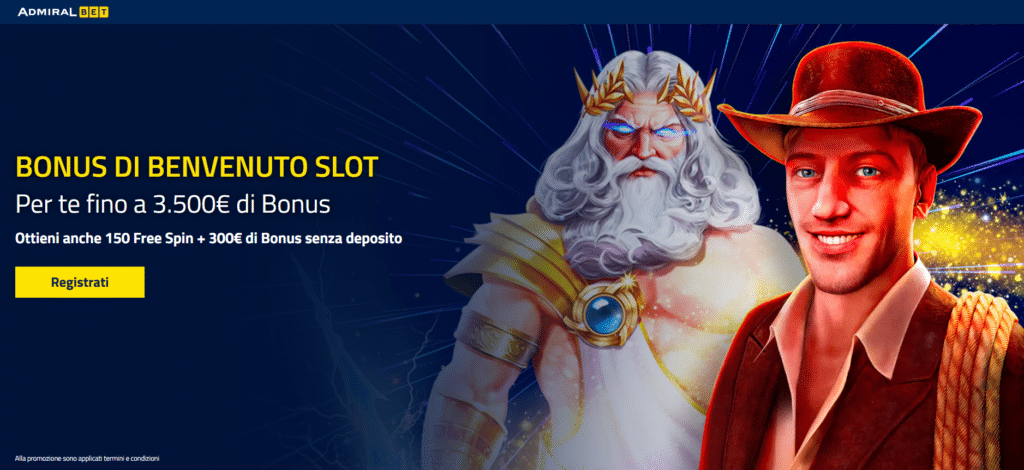 codice promozionale admiralbet