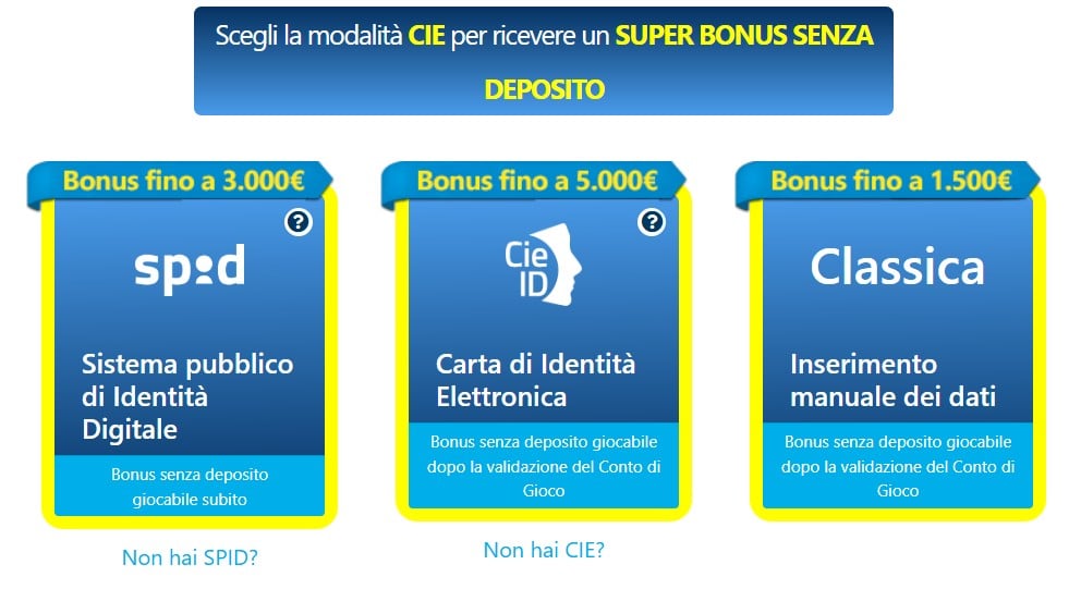 Betflag recensioni-Registrazione