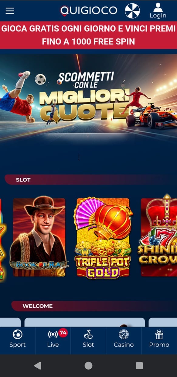 Quigioco App-scommesse
